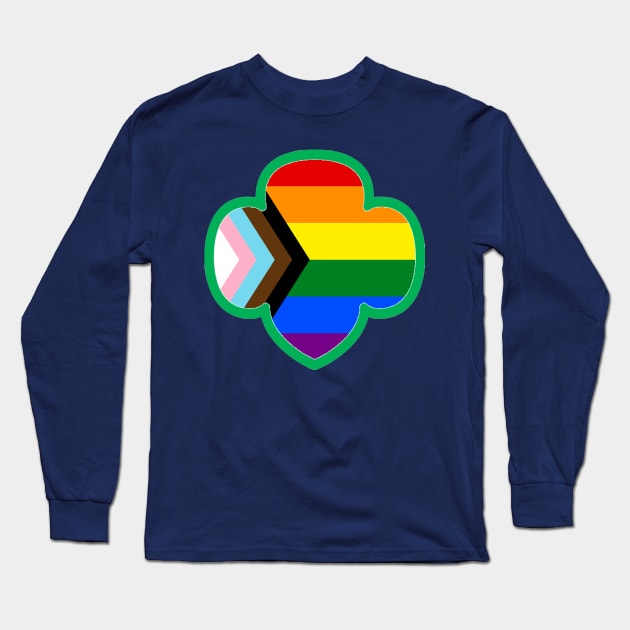Progress Pride GSA Long Sleeve T-Shirt by RaineyDayz